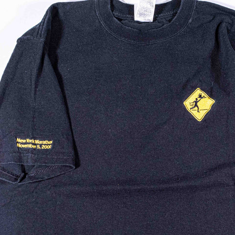 2000 New York Marathon Coffee T-Shirt