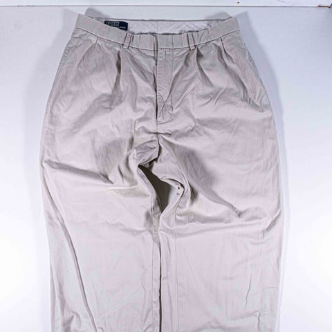 Polo Ralph Lauren Pleated Chino Pants Cuffed