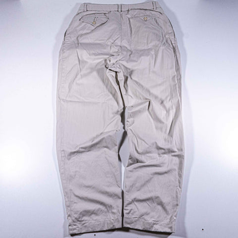 Polo Ralph Lauren Pleated Chino Pants Cuffed