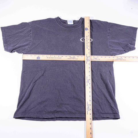 BET Logo Black Entertainment Television Promo T-Shirt Sun Faded