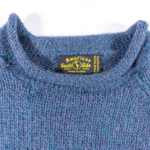 American South Side Alpaca Wool Blend Rollneck Sweater