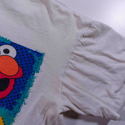 Elmo Sesame Street Squares Cartoon T-Shirt