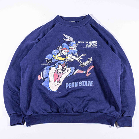 Penn State University Looney Tunes Sweatshirt Warner Bros