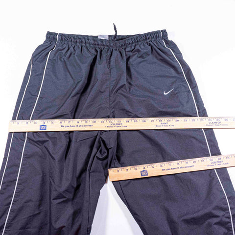 Nike Swoosh Spell Out Wide Leg Windbreaker Joggeres