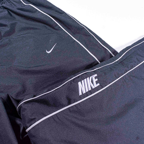 Nike Swoosh Spell Out Wide Leg Windbreaker Joggeres