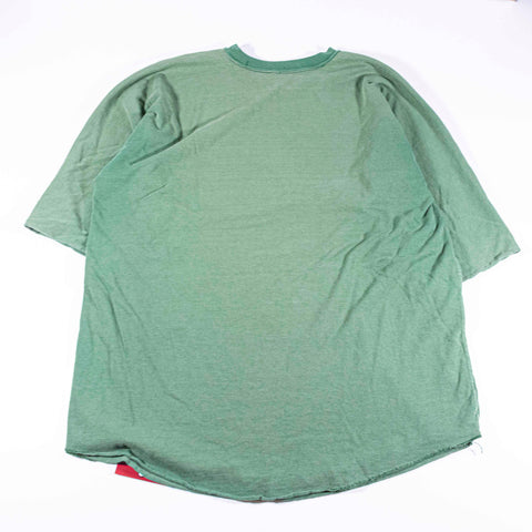 Blank Double Face Sun Faded Reversible T-Shirt