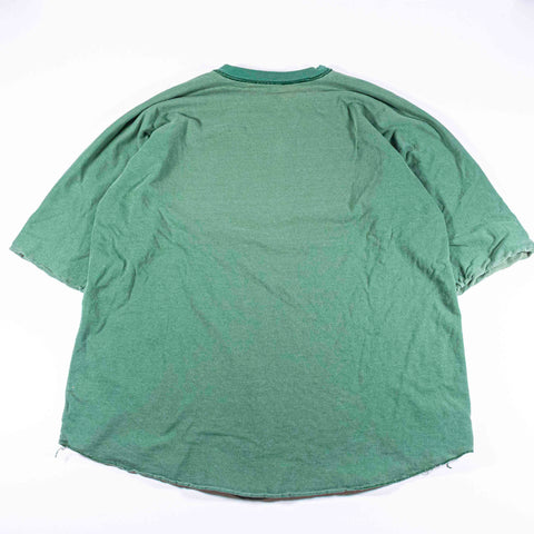 Blank Double Face Sun Faded Reversible T-Shirt