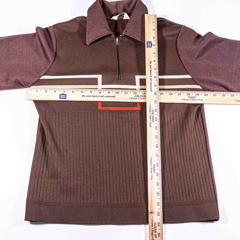 Gaucho Originals 1/4 Zip Polo Shirt Rockabilly Mid Century Mod