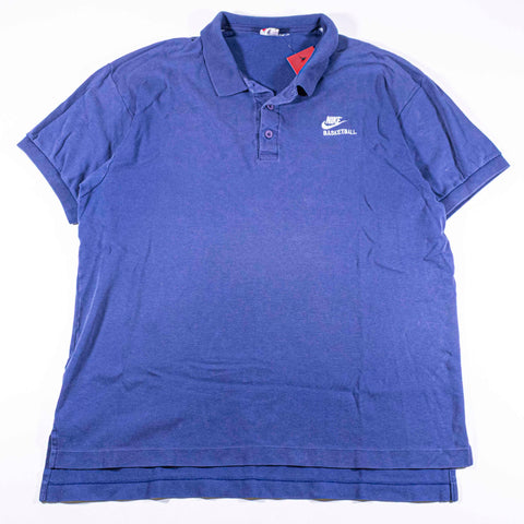 Nike Basketball Grey Tag Polo Shirt