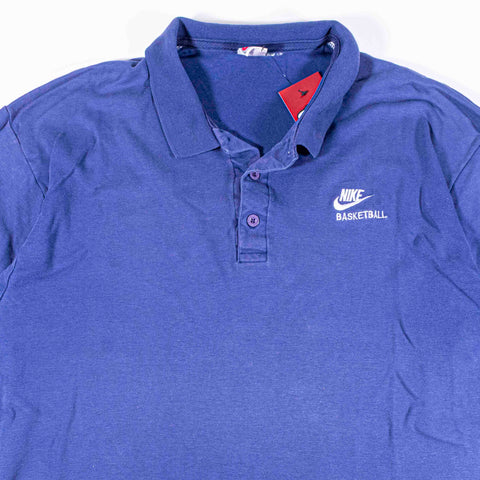Nike Basketball Grey Tag Polo Shirt