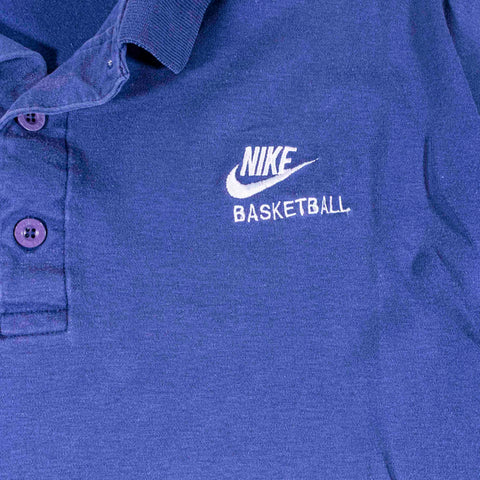 Nike Basketball Grey Tag Polo Shirt