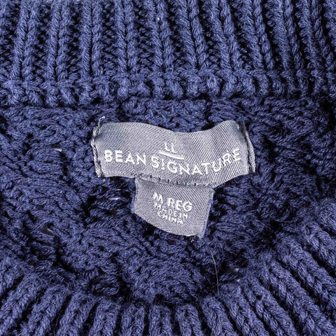 LL Bean Signature Cotton Fisherman Sweater