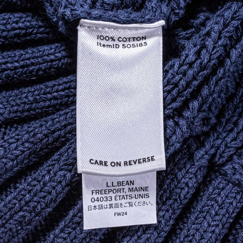 LL Bean Signature Cotton Fisherman Sweater