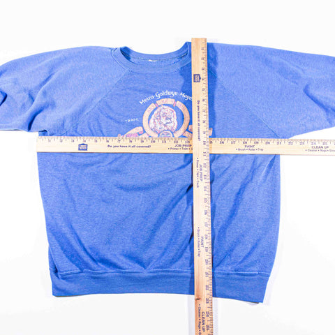 MGM Metro Goldwyn Mayer Lion Raglan Sweatshirt