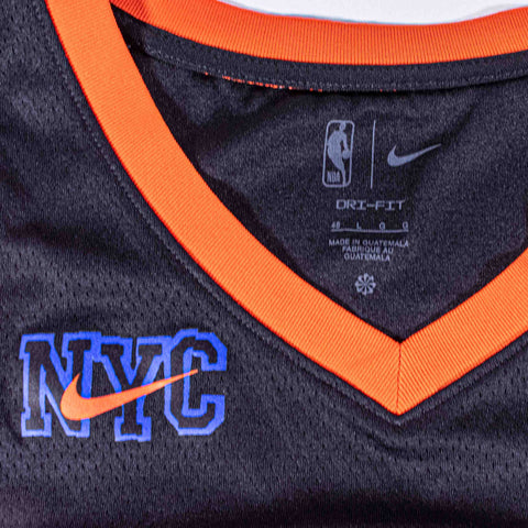 New York Knicks Nike City Edition Julius Randle Jersey Swingman 2022 DO9603-011