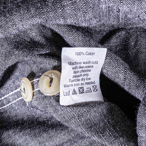 J Crew Chambray Denim Utility Work Shirt