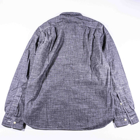 J Crew Chambray Denim Utility Work Shirt