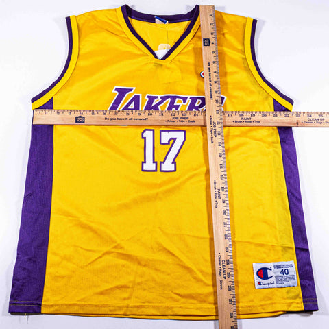 Los Angeles Lakers Rick Fox Champion Jersey