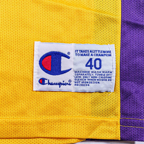 Los Angeles Lakers Rick Fox Champion Jersey