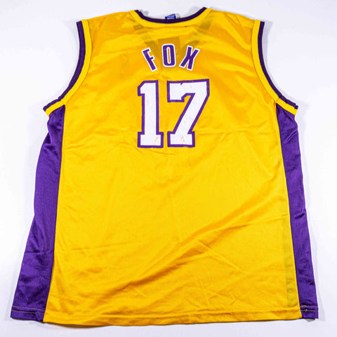 Los Angeles Lakers Rick Fox Champion Jersey