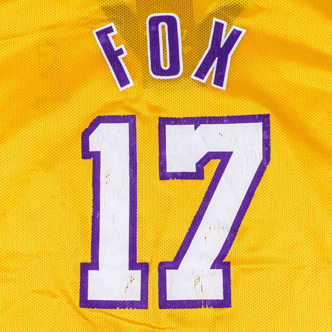Los Angeles Lakers Rick Fox Champion Jersey