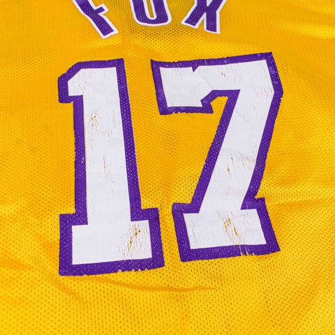 Los Angeles Lakers Rick Fox Champion Jersey