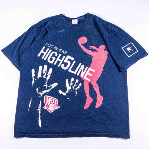 Rocawear New Jersey Nets T-Shirt High 5 Line