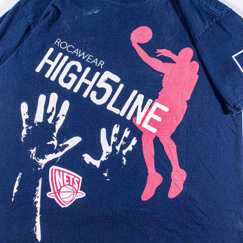 Rocawear New Jersey Nets T-Shirt High 5 Line