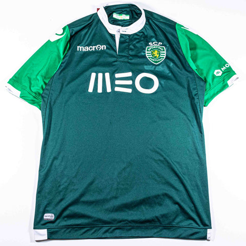 Sporting CP Macron 2014 2015 Jersey European Home Kit