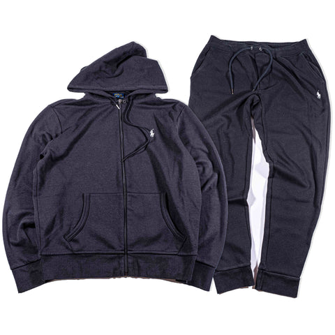 Polo Ralph Lauren Double Knit Zip Sweatsuit Tracksuit