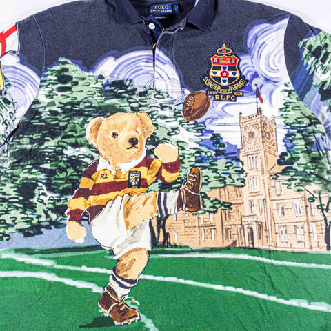 Polo Ralph Lauren St Andrews Rugby Bear Polo Shirt St Andrews