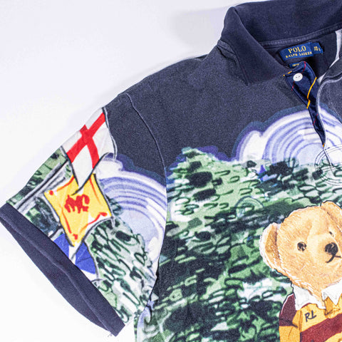Polo Ralph Lauren St Andrews Rugby Bear Polo Shirt St Andrews