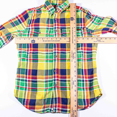 Rugby Ralph Lauren Distressed Flannel Shirt