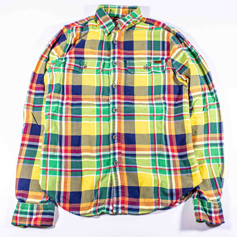 Rugby Ralph Lauren Distressed Flannel Shirt