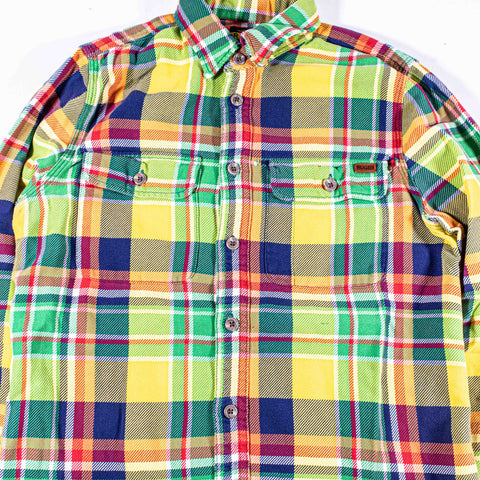 Rugby Ralph Lauren Distressed Flannel Shirt