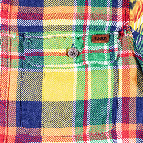 Rugby Ralph Lauren Distressed Flannel Shirt