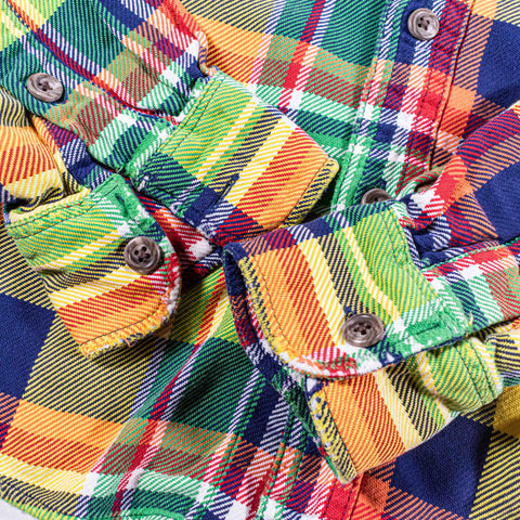 Rugby Ralph Lauren Distressed Flannel Shirt