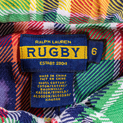 Rugby Ralph Lauren Distressed Flannel Shirt