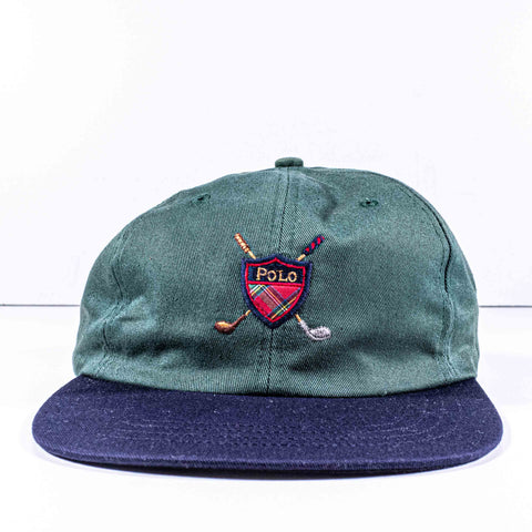Polo Ralph Lauren Golf Cross Clubs Shield Hat