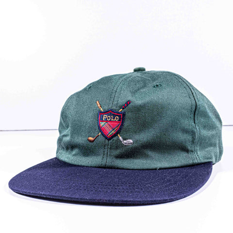Polo Ralph Lauren Golf Cross Clubs Shield Hat