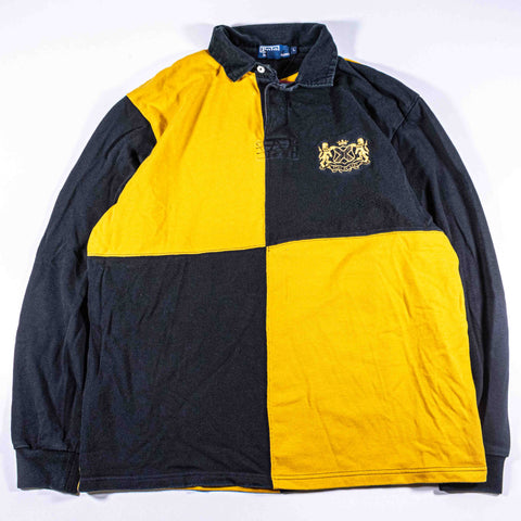 Polo Ralph Lauren Two Lion Crest Checkered Rugby Shirt