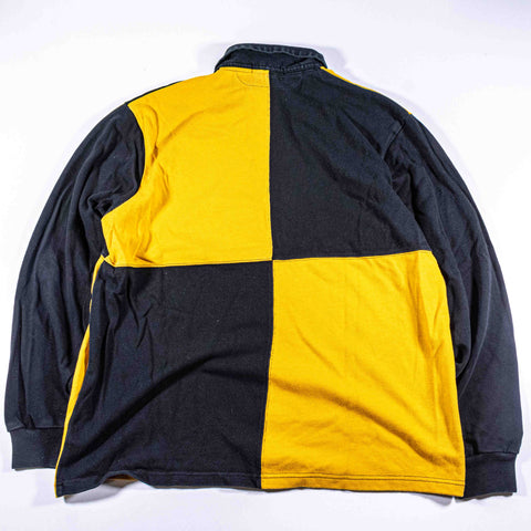 Polo Ralph Lauren Two Lion Crest Checkered Rugby Shirt