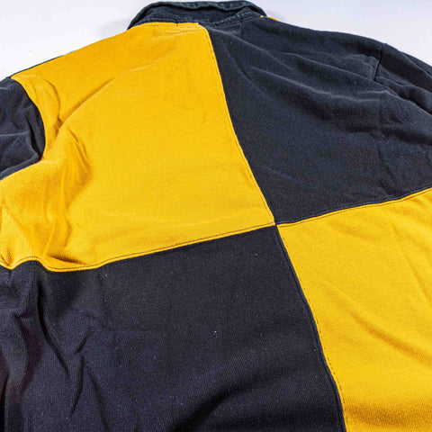 Polo Ralph Lauren Two Lion Crest Checkered Rugby Shirt