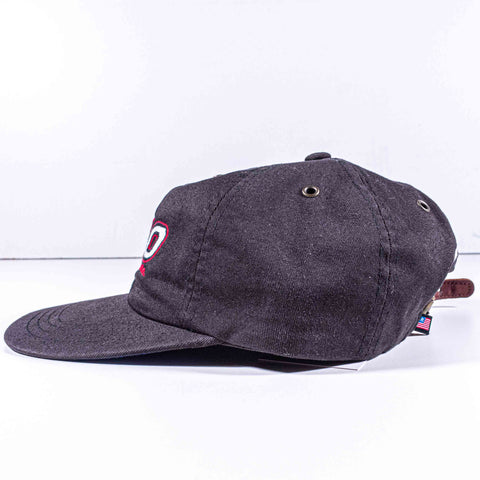 Polo Jeans Co Ralph Lauren Leather Strapback Hat