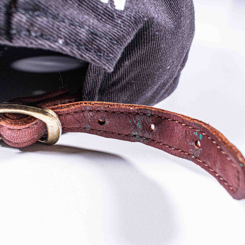 Polo Jeans Co Ralph Lauren Leather Strapback Hat