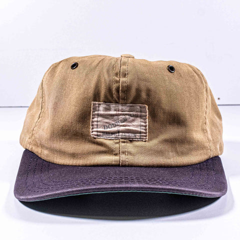 RRL Double RL Ralph Lauren Two Tone Leather Strap Hat Made in USA