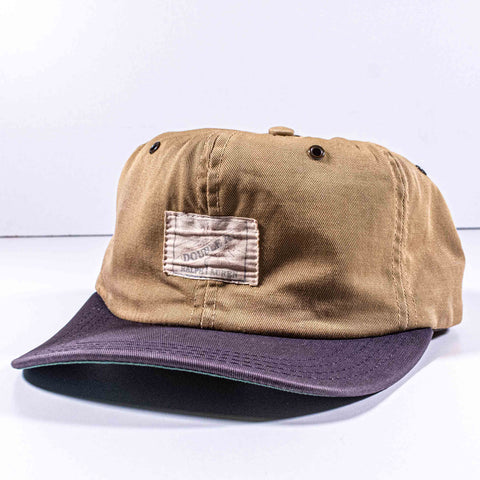 RRL Double RL Ralph Lauren Two Tone Leather Strap Hat Made in USA