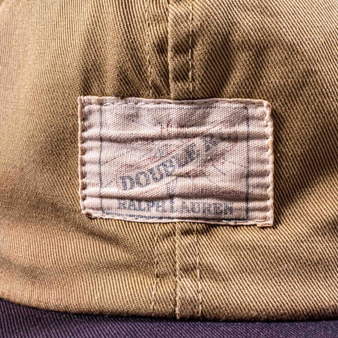 RRL Double RL Ralph Lauren Two Tone Leather Strap Hat Made in USA
