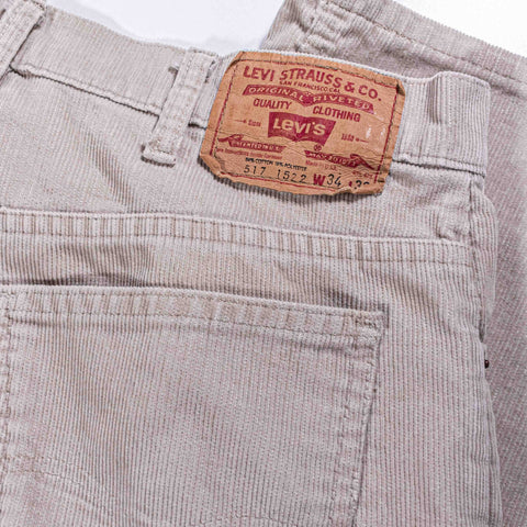 Levis 517 1522 Corduroy Bootcut Jeans Pants