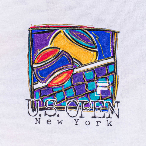 US Open NYC 1996 Fila T-Shirt Abstract Art